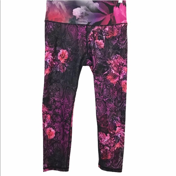 Nanette Lepore Pants - Nanette Lepore Leggings Paisley Floral Cropped